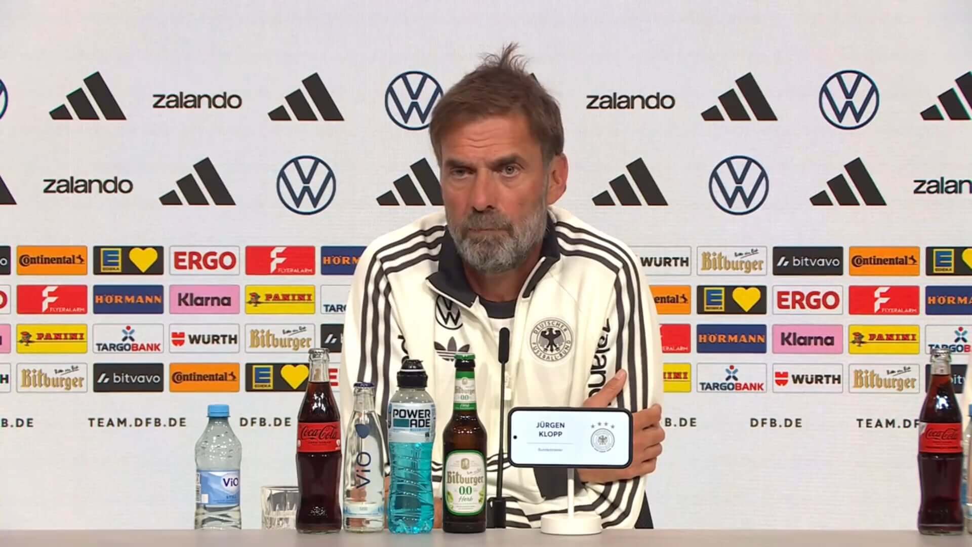 Jurgen klopp reacts to Man City’s guilty FFP verdict. Credit to UEFA 2026 30/09/2026