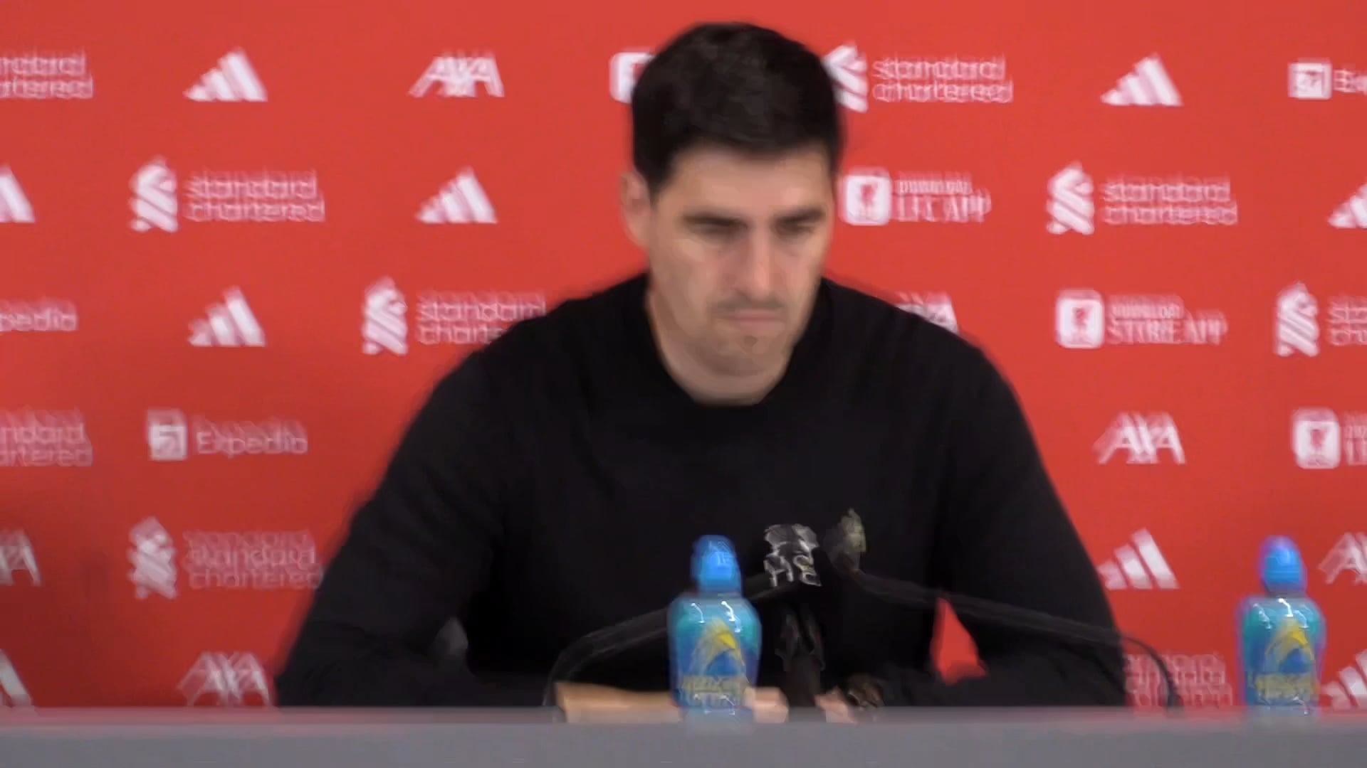 Andoni Iraola post-Liverpool 0-3 Man City 11/10/2026