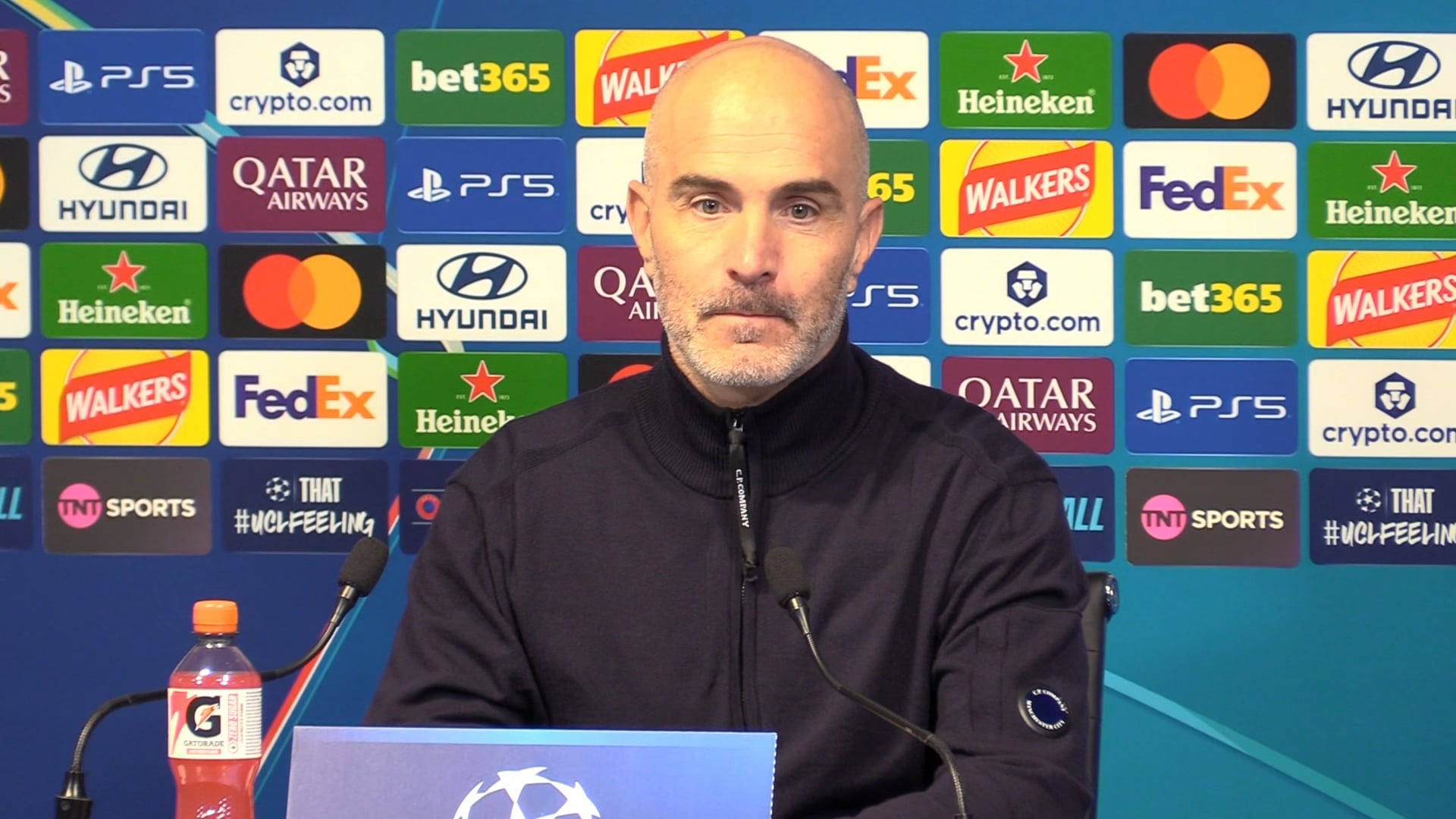 Enzo Maresca post-Man City 2-4 PSG 14/10/2026